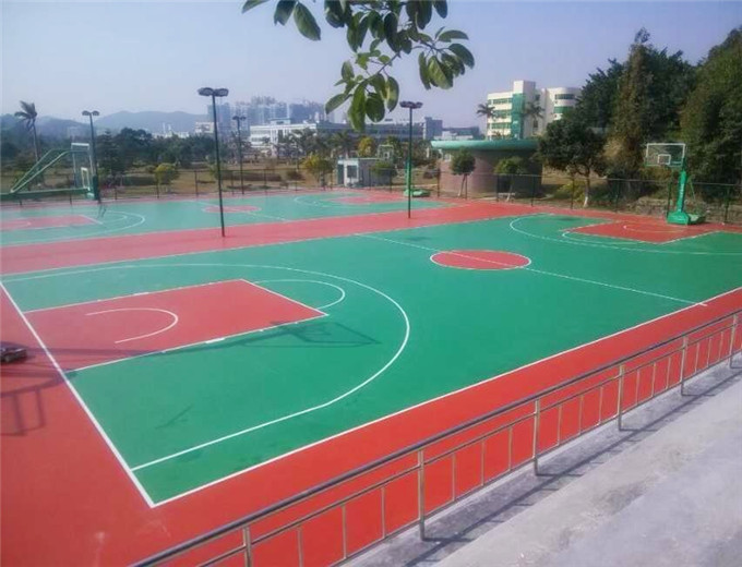 篮球场地地坪