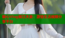 糖心Vlog丽江夫妻：激情生活视频分享平台